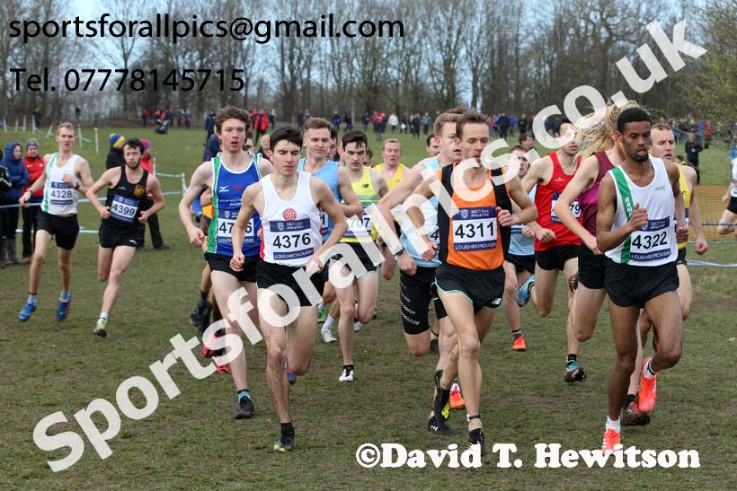 Senior mens 2019 British Athletics Inter Counties Cross Country, Prestwood Hall, Loughborough. Photo:  David T. Hewitson/Sports for All Pics